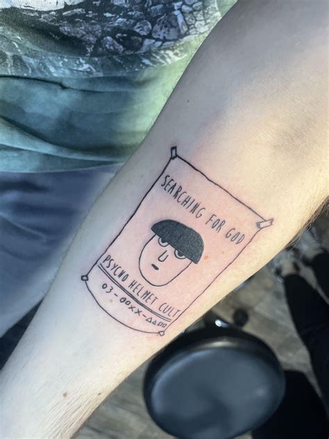 Anyone Else Have Mob Related Tattoos Rmobpsycho100