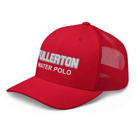 Fullerton Hs Red Trucker Hat Kap7 International