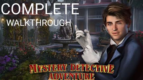 MYSTERY DETECTIVE ADVENTURE Complete Walkthrough [Five BN] - YouTube