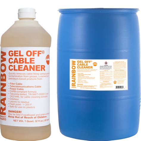 Gel Off Cable Cleaner Rainbow Technology