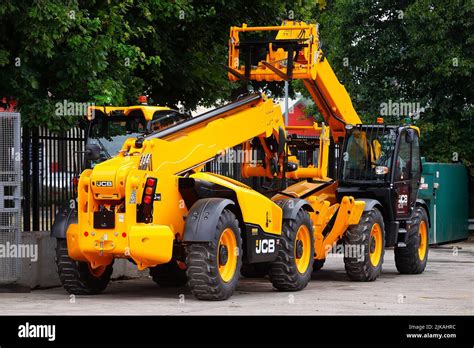 Jcb 14m Telehandler Hi Res Stock Photography And Images Alamy