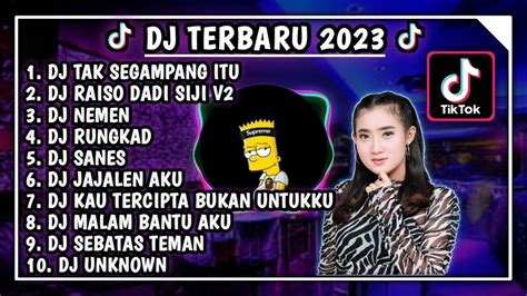 DJ TIKTOK TERBARU 2023 DJ TAK SEGAMPANG ITU X DJ RAISO DADI SIJI V2 X