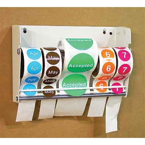 Sticker And Label Roll Dispenser Label Spool Holder