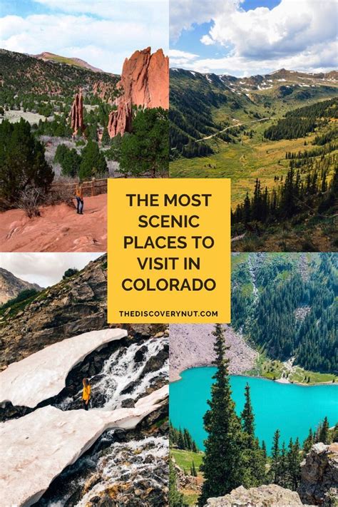 The Most Scenic Places To Visit In Colorado