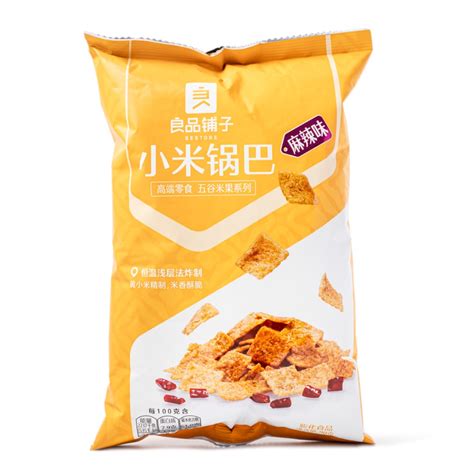 Get Bestore Millet Crisp Crust Rice Crackers Hot And Spicy Flavor 90 G