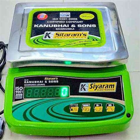 Siyaram 10 Kg Table Top Scale Manufacturers Wholesale Suppliers