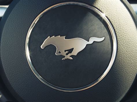 Ford steering wheel emblem