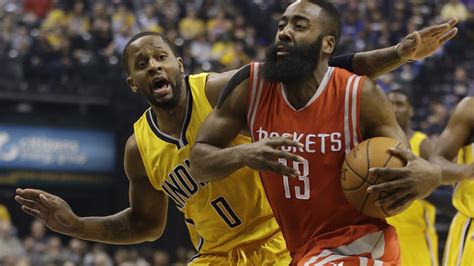 James Harden Drops 44 Points In Rockets Win Over Pacers Video Nbc Sports