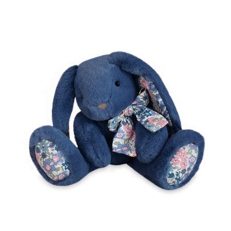 Peluche Lapin Bleu Cm Histoire D Ours