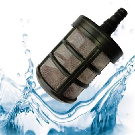 NEU PIPELINE FILTER Inline Wasserpumpe Mesh Sieb Gartenpumpe Filter 8mm