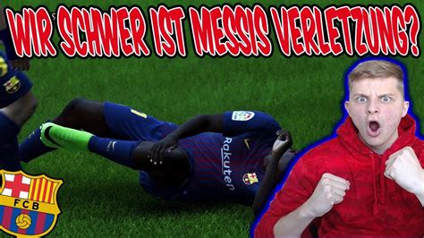 Omg Messi Verletzt Wie Schwer Ist Es Wirklich Fifa