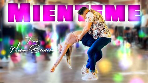 Tini Maria Becerra Mienteme Djc Bachata Alfonso Y M Nica Youtube