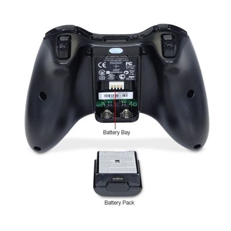 Купить Отсек для батареек на черный геймпад Xbox 360 в наличии СПБ ...