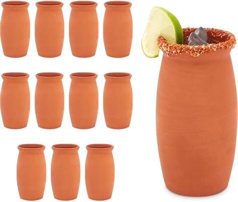 Amazon Pack Clay Mugs For Cocktails Cantaritos De Barro