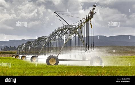 Große Farm Bewässerung Bewässerungssystem Bewässerung Rasen Ernte