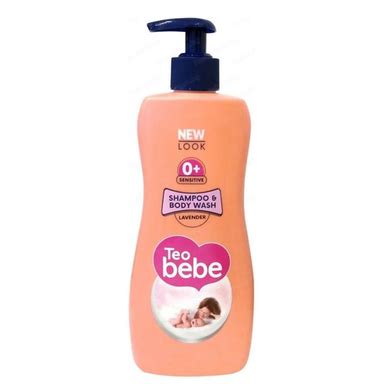 Teo Bebe 2в1 Шампоан и Душ гел с екстракт от лавандула х400 мл