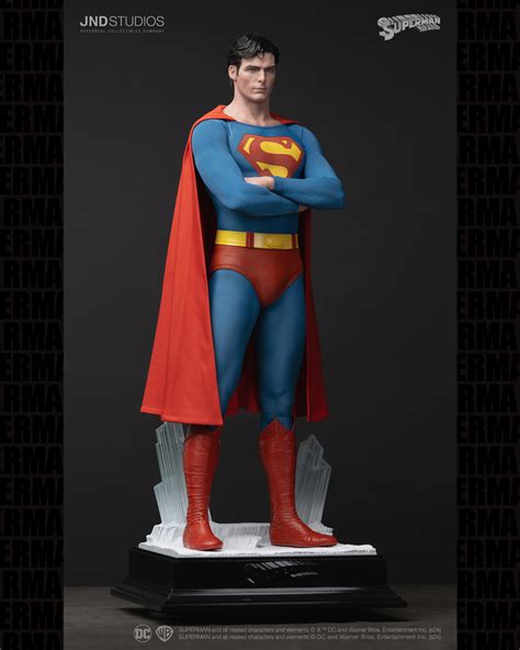 Jnd Studios Superman Scale Hyperreal Movie Statue Hms