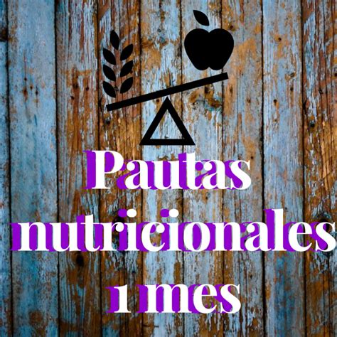 PAUTAS NUTRICIONALES 1 Mes RunnerKB