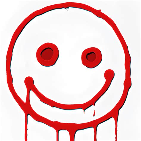 Red John Smiley Face · Creative Fabrica