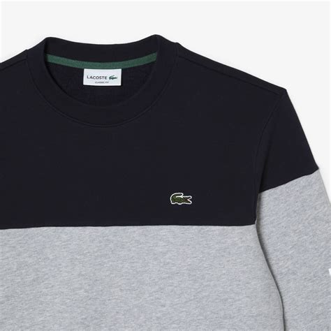 Buy Mens Lacoste Classic Colourblock Branded Sweatshirt Lacoste Kw