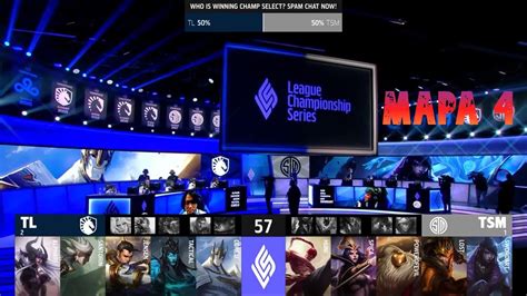 TL Vs TSM LCS Summer Split Team Liquid Vs TSM 2021 MAPA 4 YouTube