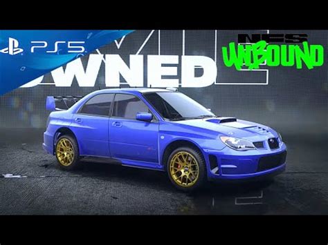 Subaru Impreza Wrx Sti Rally Need For Speed Unbound Ps Car