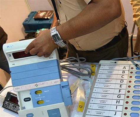 electronic voting machine  hindu