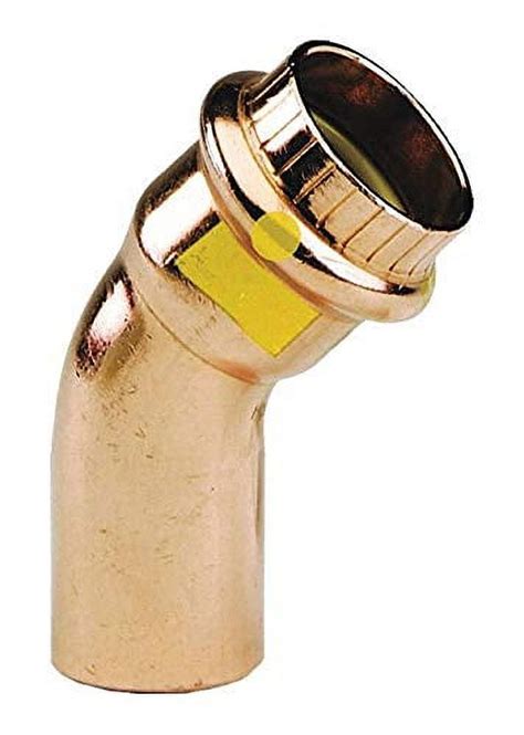 Propress Copper 45 Degree Street Elbow Ftg X Press Connection Type 34 X 34 Tube Size