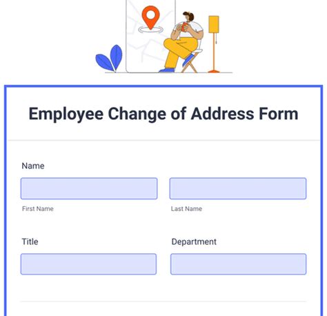 Employee Change Of Address Form Template Jotform