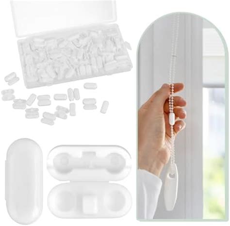 Amazon 60 Pack Blind Chains Connectors White Plastic Roller Shades