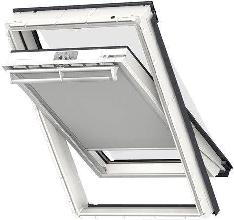 Velux Vorteils Set Hitzeschutz Plus Dop Manuell Uni Weiss Schwarz