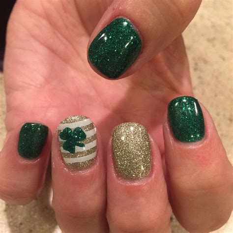 St Patricks Day Nails St Patrick Day Nails Acrylic St Patricks Nail