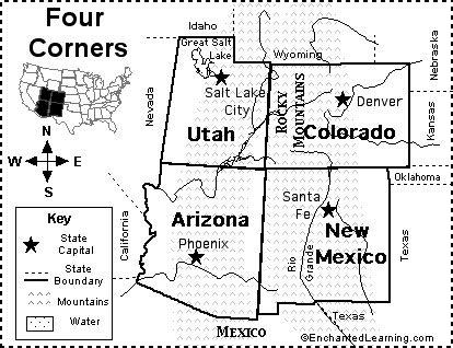 4 Corners Colorado Map – Get Map Update