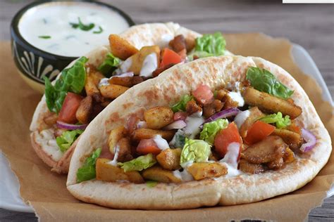 Shawarma de pollo Receta de cocina fácil sencilla y deliciosa