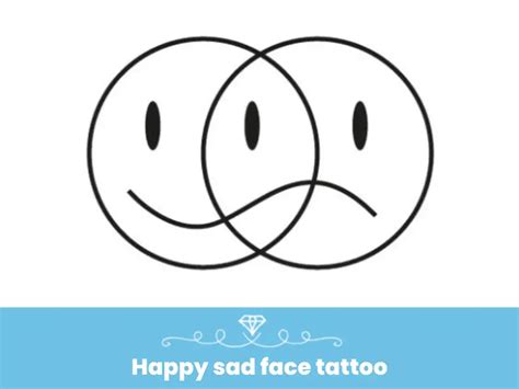 Details 70+ happy and sad face tattoo latest - in.coedo.com.vn