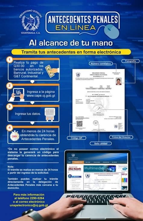 Tramitar Antecedentes Penales En L Nea En Guatemala Aprende Guatemala