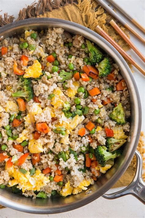 Vegetable Fried Brown Rice