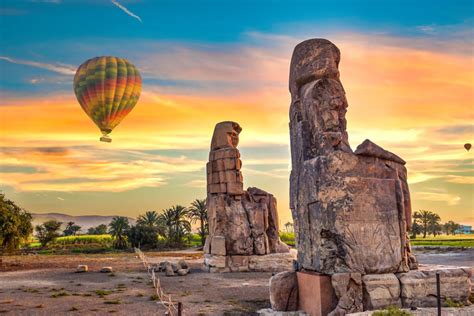 Luxor Day Trip With Hot Air Balloon Ride Luxor Hot Air Balloon