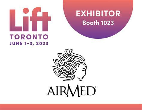 See You This Friday At Lift Expo Toronto 2023 Airmed