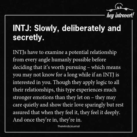 Intj Slowly Deliberately And Secretly Intj Intj Personality Intj