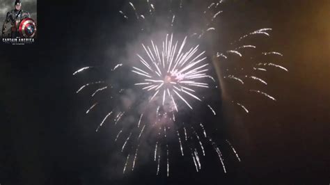 Grosses Abschluss Feuerwerk Kiliani Volksfest Würzburg grosses