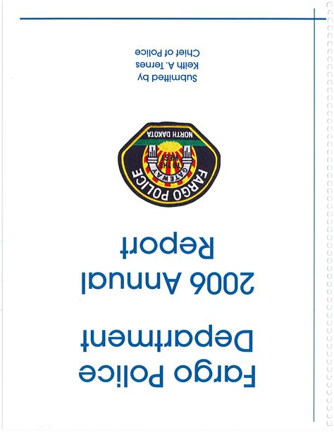 2006 Annual Report by Fargo Police Department - Issuu