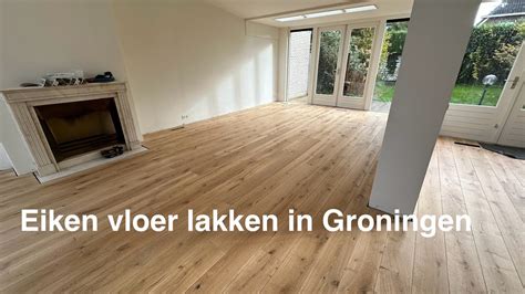 Parketvloer Lakken In Groningen Hoe Lak Je Een Eiken Vloer Vlog Youtube