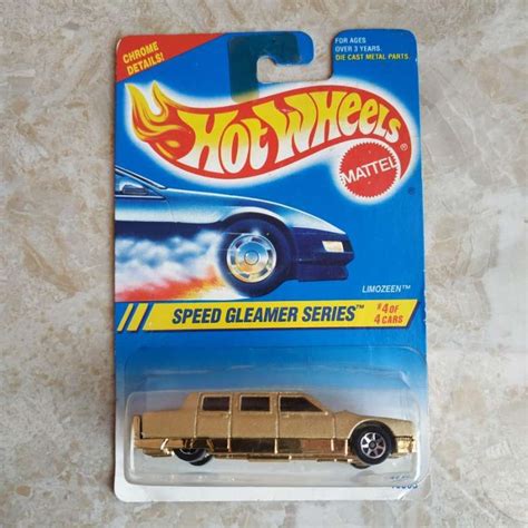 Jual Hotwheels Limozeen Gold Speed Gleaner Series Antik 1994 Rare