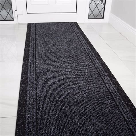 Extra Long Hall Runner Rug Easy Clean Tough Non Slip Narrow Heavy Duty