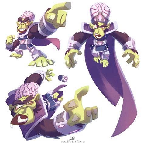 Artstation Mojo Jojo Valerio Dreelrayk Buonfantino Mojo Jojo