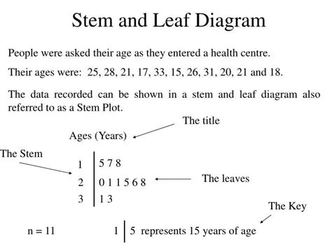 Ppt Stem And Leaf Diagram Powerpoint Presentation Free Download Id