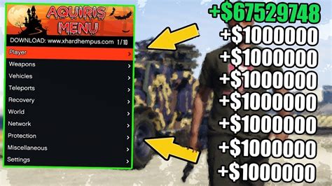 Cheat Mod Menu For Gta Online Youtube