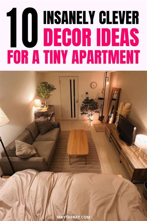 10 Genius Small Apartment Hacks Make The Most Out Of A Small Living