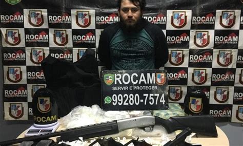 Rocam Prende Vulgo “barba” Líder Do Tráfico De Drogas No Bairro Da União Imediato A